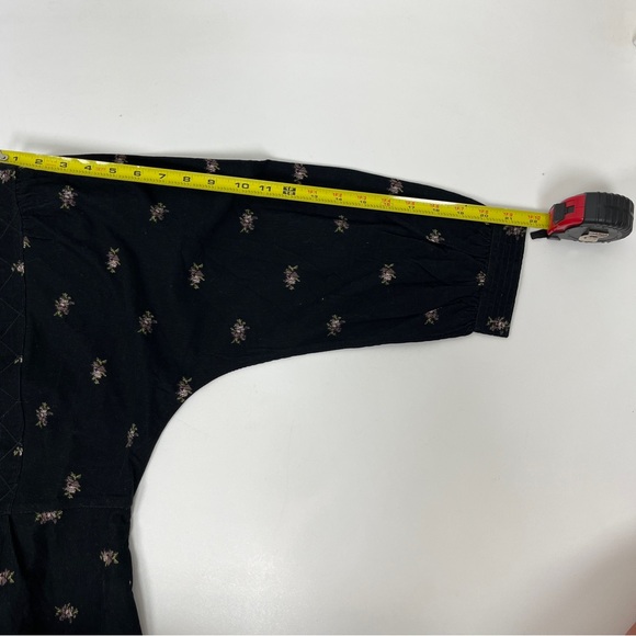 Sold Out NWT Madewell Corduroy Quilted-Bib Mini Dress in Blurred Ikat - Picture 11 of 11